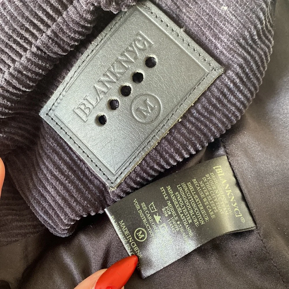 BLANK NYC Corduroy Moto Jacket - Picture 8 of 17